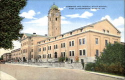 Command And General Staff School Postcard