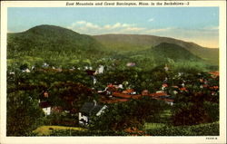 East Mountain And Great Barrington Massachusetts Postcard Postcard