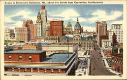 Convention Headquarters Postcard