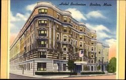 Hotel Bostonian, 1138 Boylston Street Postcard