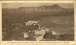 The Royal Hawaiian And Moana Hotels Postcard