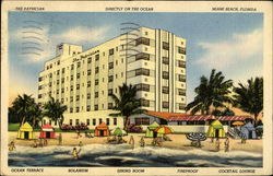 The Patrician Hotel, 37th and Collins Ave Postcard