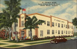 St. George Hotel, Euclid Avenue Corner 6th Street Postcard