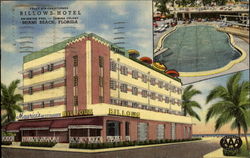 Billows Hotel, Oceanside Collins Ave. - Cor. 27th St Postcard