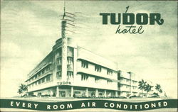 Tudor Hotel, Collins Ave. Corner 11th St Postcard