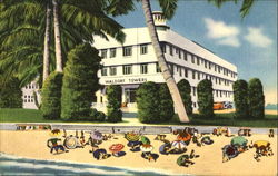 The Waldorf Tower, Ocean Drive Cor. 9th Steeet Postcard