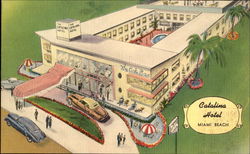 The Catalina Hotel, 1732 Collins Avenue Postcard