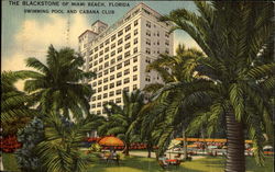 The Blackstone Of Miami Beach Florida Postcard Postcard