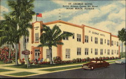 St. George Hotel, Euclid Avenue Corner 6th Street Postcard