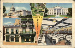 Hotel Occidental, 1411 Pennsylvania Ave., N. W. Washington, DC Washington DC Postcard Postcard