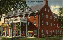 The General Wayne Hotel Waynesboro, VA Postcard Postcard