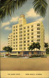 The Sands Hotel, Ocean At 16th Street Postcard