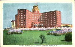 Hotel Berkeley Carteret Asbury Park, NJ Postcard Postcard