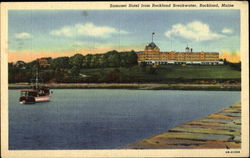 Samoset Hotel From Rockland Breakwater Postcard