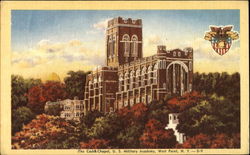 The Cade Chapel, U. S. Military Academy West Point, NY Postcard Postcard