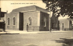 United States Post Office And Court House Perth Amboy, NJ Postcard Postcard