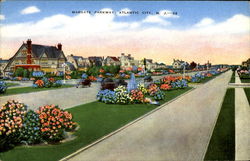 Margate Parkway Postcard