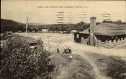 Lodge And Campus, Kamp Kiamesha Newton, NJ Postcard Postcard