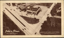 John's Diner And Restaurant, Route 25 Corner Amboy Avenue Raritan, NJ Postcard Postcard