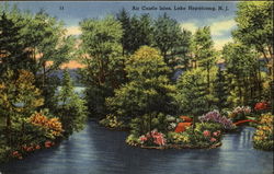 Air Castle Isles Lake Hopatcong, NJ Postcard Postcard