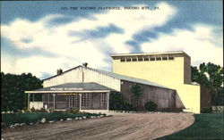 The Pocono Playhouse Mountainhome, PA Postcard Postcard