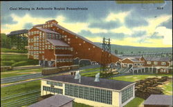 Coal Mining In Anthracite Region Postcard