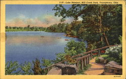 Lake Newport, Mill Creek Park Postcard