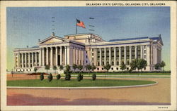 Oklahoma State Capitol Postcard