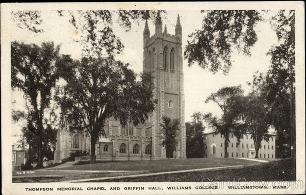 Thompson Memorial Chapel And Griffin Hall, Williams College ...