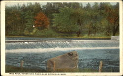 Frog Rock Housatonic River Postcard