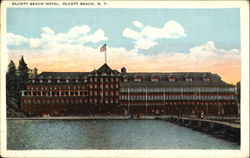 Olcott Beach Hotel Postcard