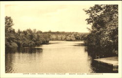 Upper Lake, Mount Holyoke College South Hadley, MA Postcard Postcard