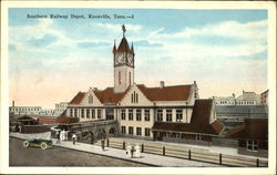 Southern Railway Depot Knoxville, TN Postcard Postcard