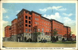 The Union Memorial Hospital Baltimore, MD Postcard Postcard