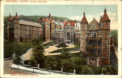 Montreal Hospital Royal Victoria Quebec Canada Postcard Postcard