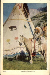 Canadian Indian Postcard