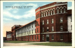 Section Of Barracks At Fort Benning Columbus, GA Postcard Postcard