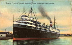 Steamer Noronic Canada Steamship Lines Postcard