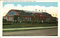 Coliseum Springfield, MA Postcard Postcard