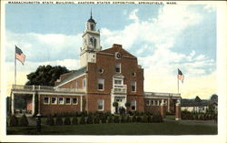 Massachusetts State Building Springfield, MA Postcard Postcard