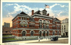 Post Office Utica, NY Postcard Postcard