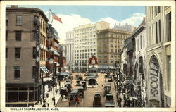 Scollay Square Boston, MA Postcard Postcard