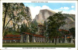 The Ahwahnee Hotel Postcard