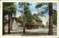 Al Tahoe Inn California Postcard Postcard