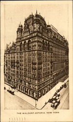 The Waldorf Astoria Postcard