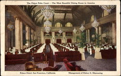 The Palace Palm Court San Francisco, CA Postcard Postcard