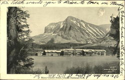 Many Glacier Hotel Postcard