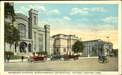 Morgan Memorial And Municipal Building Postcard