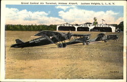 Grand Central Air Terminal, Holmes Airport Jackson Heights, NY Postcard Postcard