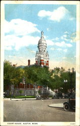 Court House Austin, MN Postcard Postcard